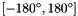 $[-180^\circ,180^\circ]$