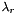 $\lambda_r$